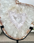 Natural Quartz Slice For Home Decor - MWS3246