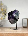 Top Grade Amethyst Crystal - Metal Stand included - MWS1825