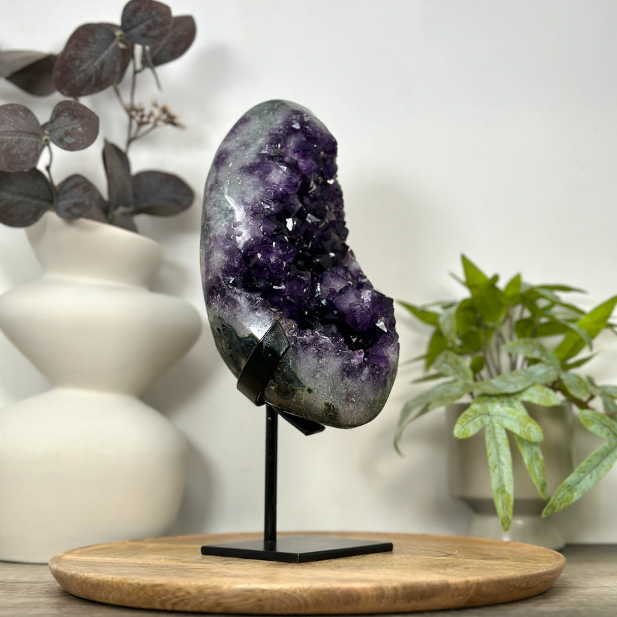 Natural Uruguayan Amethyst Crystal for Home Decor - MWS3074
