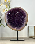 Natural Amethyst Geode with Stunning Quartz Shell - MWS2456