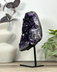 Natural Top Grade Amethyst Geode with Metal Stand - MWS3218