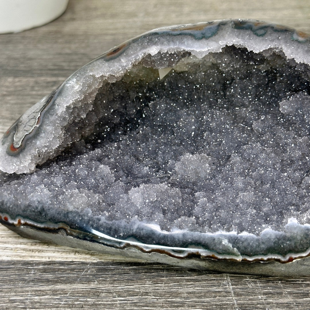 Natural Sugar Quartz Geode - STGE0038