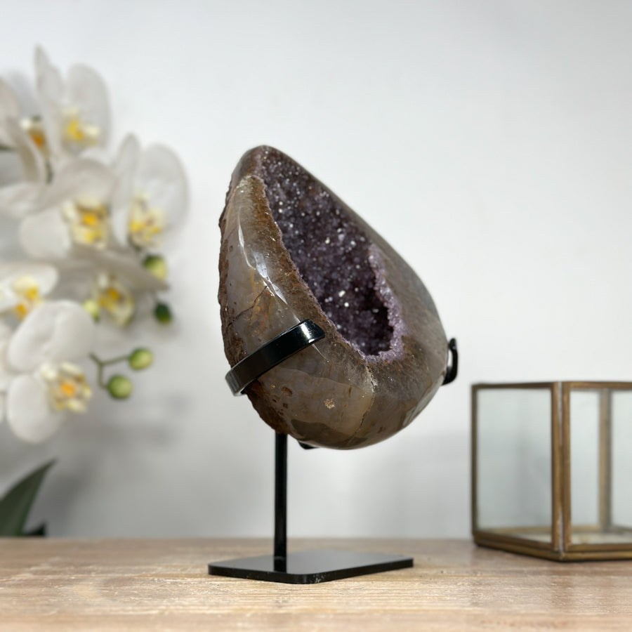 Natrual Sugar Amethyst Geode - MWS1898
