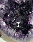 Large Natural Amethyst Geode with Multicolor Shell - MWS2446