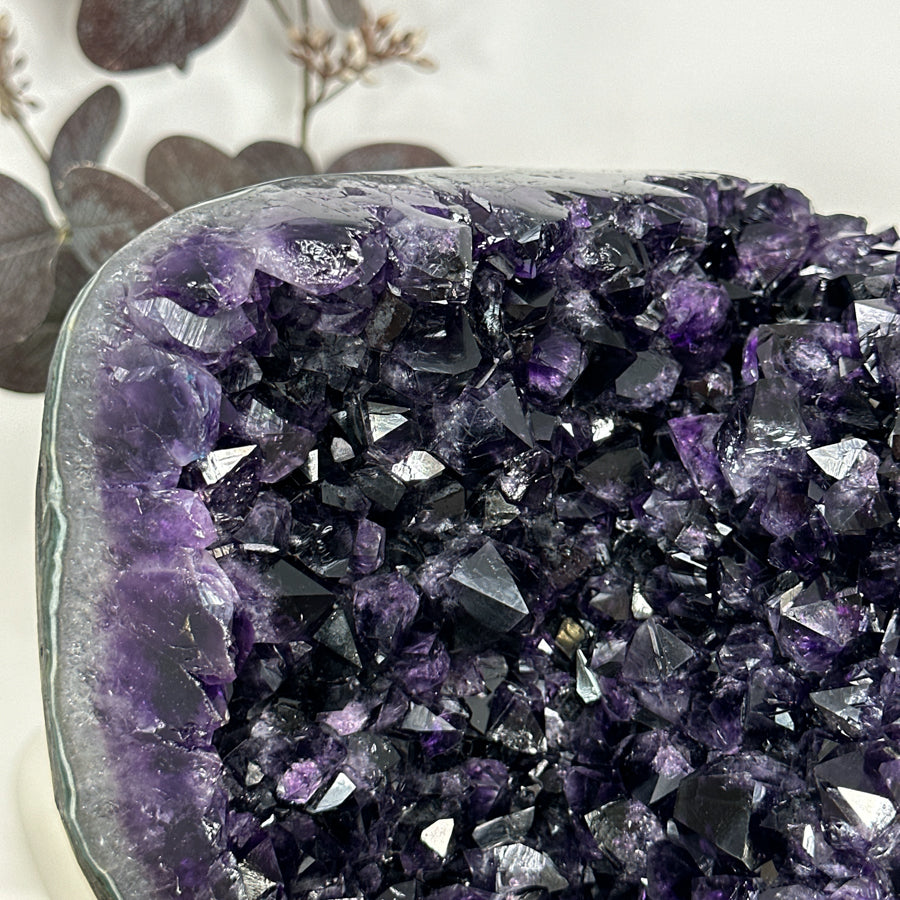 Top Quality Uruguayan Amethyst Crystal - Stand Included - MWS3085