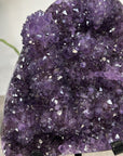 Amethyst Crystal Cluster on Stand for Home Decor Display - MWS2643