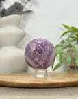 Amethyst Sphere Geode with Large Crystal Formation - SPH0157