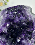 Amethyst Geode with Deep Purple Large Crystals from Uruguay - MWS2930