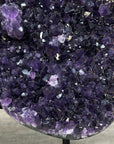 Natural Uruguayan Amethyst Geode with Deep Purple Crystals - MWS2587
