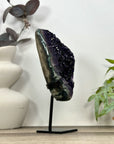 A grade Natural Amethyst & Green Jasper Crystal cluster - MWS3184