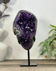 Natural Top Quality Uruguayan Amethyst Geode with Stand - MWS3235