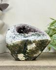 Large Quartz & Amethyst Stone Geode - STGE0066