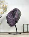 Natural Uruguayan Amethyst Crystal Cluster with Natural Calcite Inclusion - MWS2799