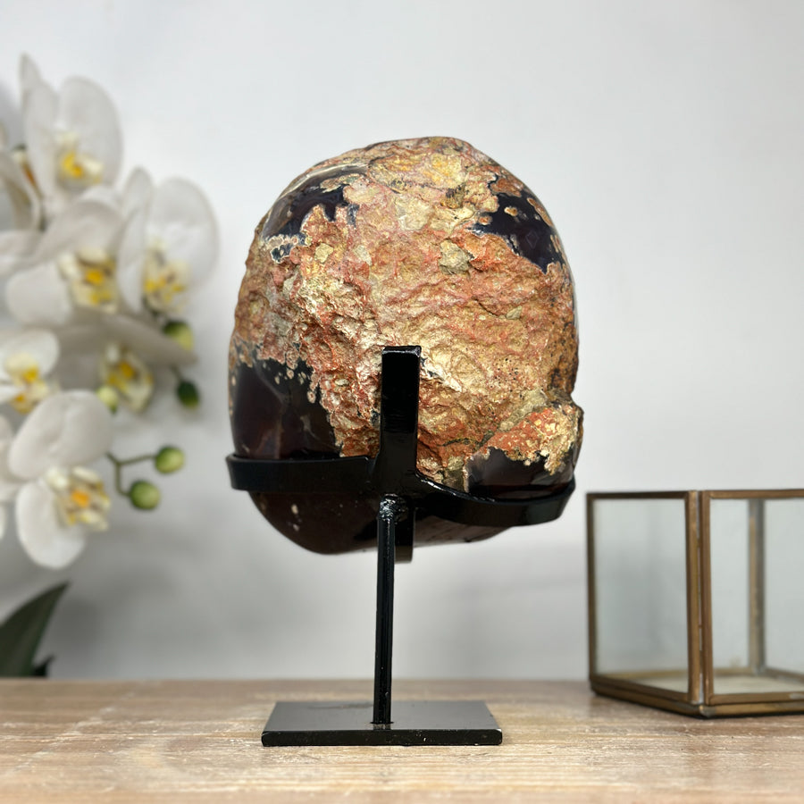 Uruguayan Geode, Suning Agate &amp; Amethyst Specimen - MWS1987