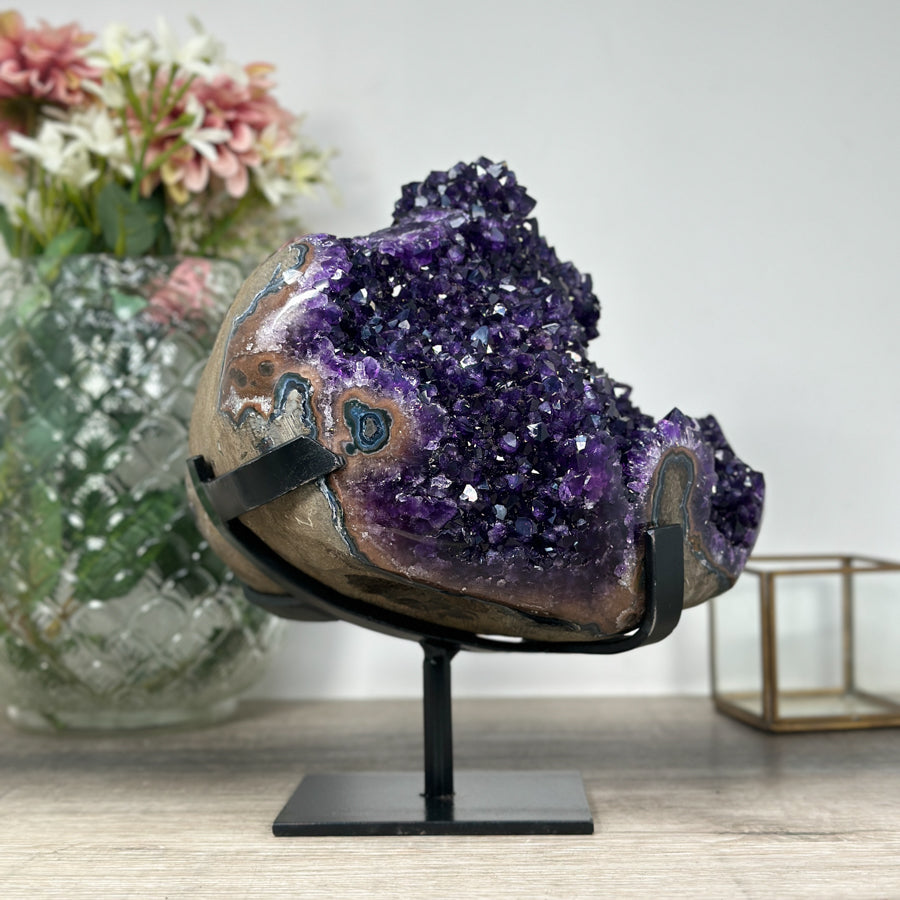 Large Stunning Amethyst Specimen, Perfect Home Centerpiece - MWS1232