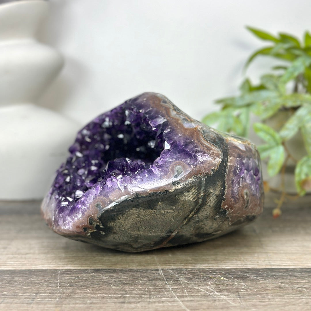 Large Natural Uruguayan Amethyst Geode with Large Crystals - STGE0050