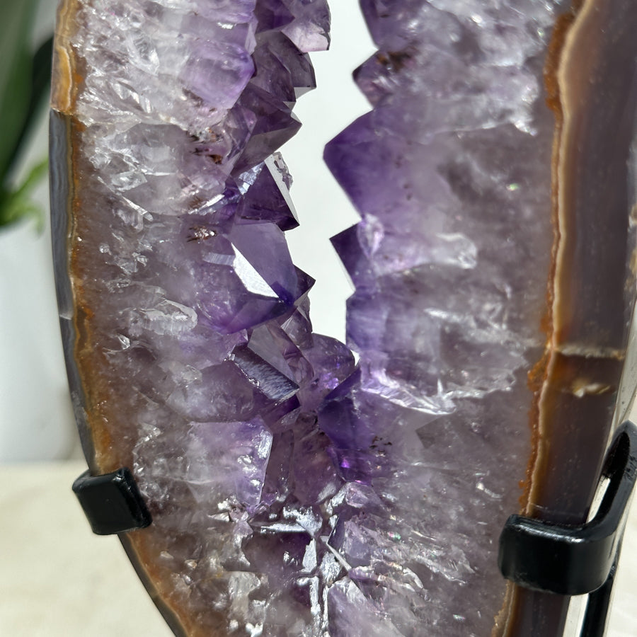 Natural Amethyst &amp; Agate Crystal Portal - MWS1948