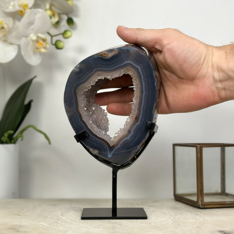 Stunning Natural Agate &amp; Quartz Stone Portal - MWS1939