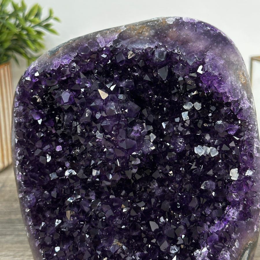 Stunning Large Amethyst Cathedral - Deep Purple Crystals - CBP1181
