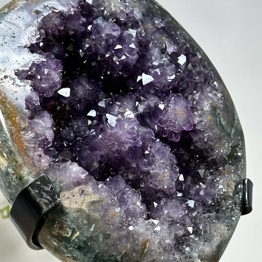 Rare Amethyst Geode Full of Stalactite Formations - MWS1484