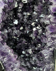 XXL Deep Purple Amethyst Geode With Metal Stand - MWS2751