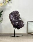 Uruguayan Amethyst Moon Shape Crystal - MWS2579