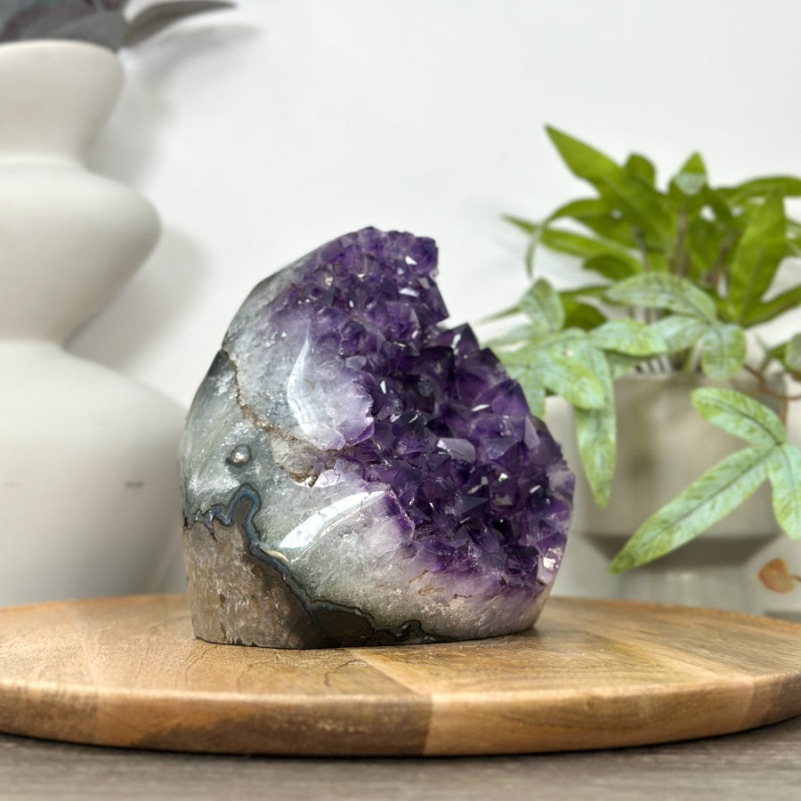 Uruguayan Amethyst Cathedral Statement Piece - CBP1300