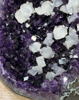 Top Grade Amethyst Cluster with Calcite Crystal Inclusions - CBP1165