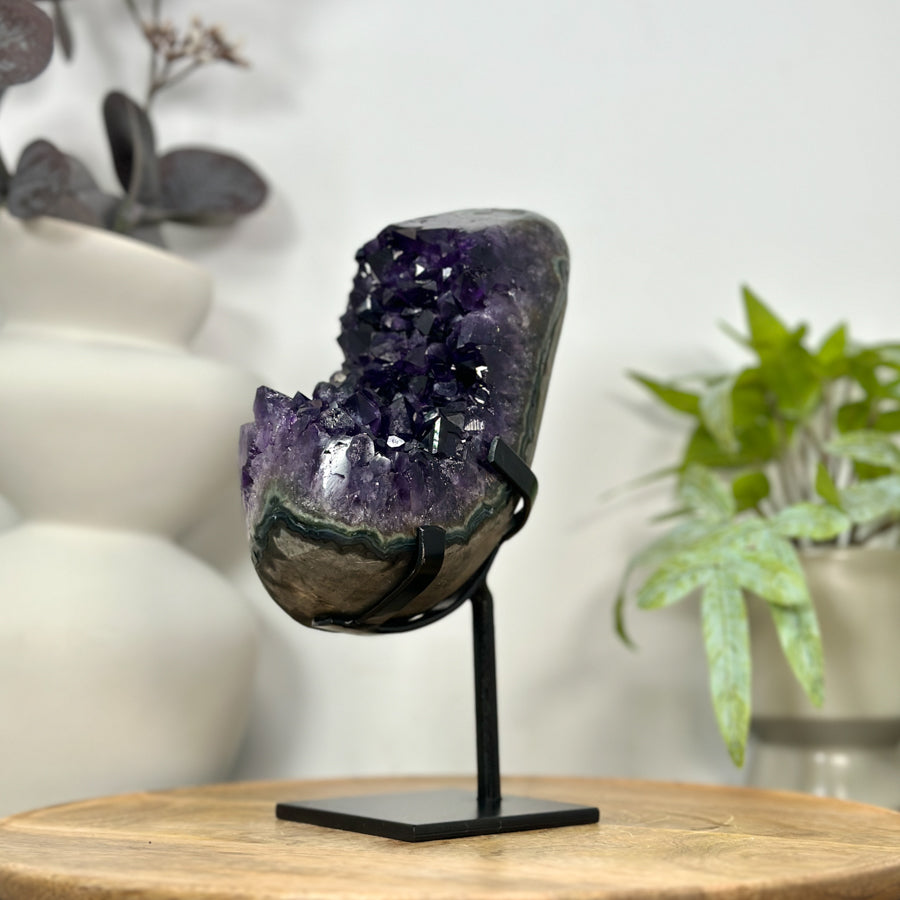 Top Grade Natural Amethyst Stone Statement Piece - MWS3054