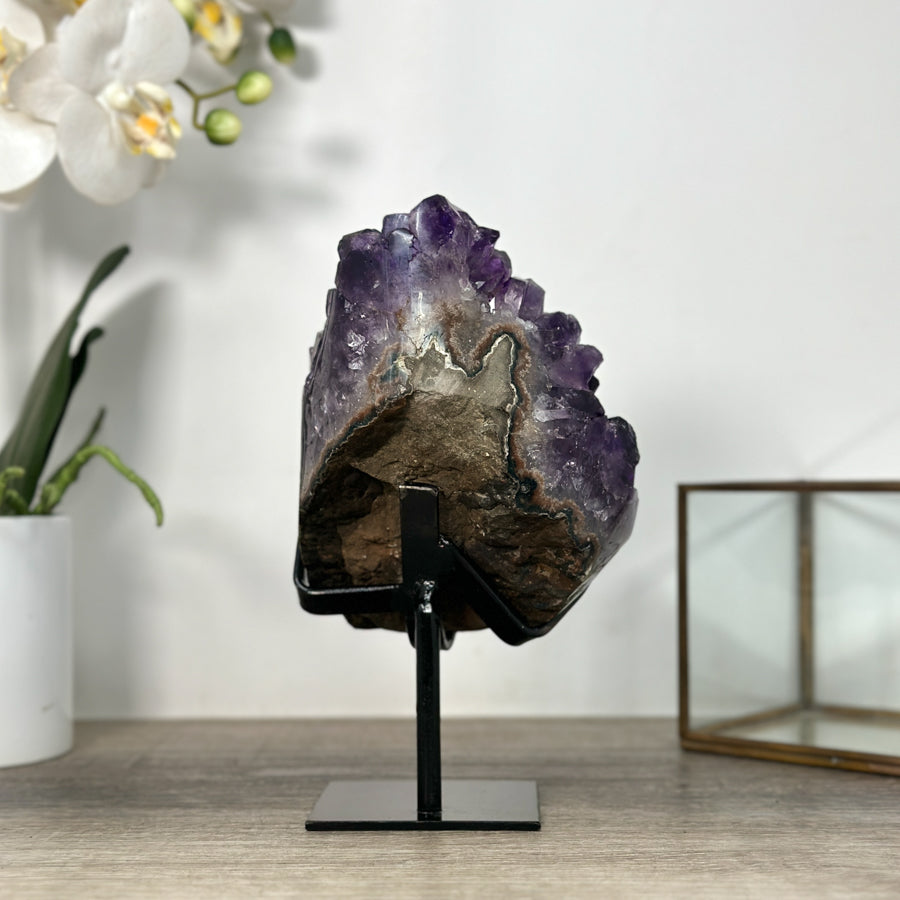 Natural Uruguayan Amethyst Crystal Cluster - MWS2478
