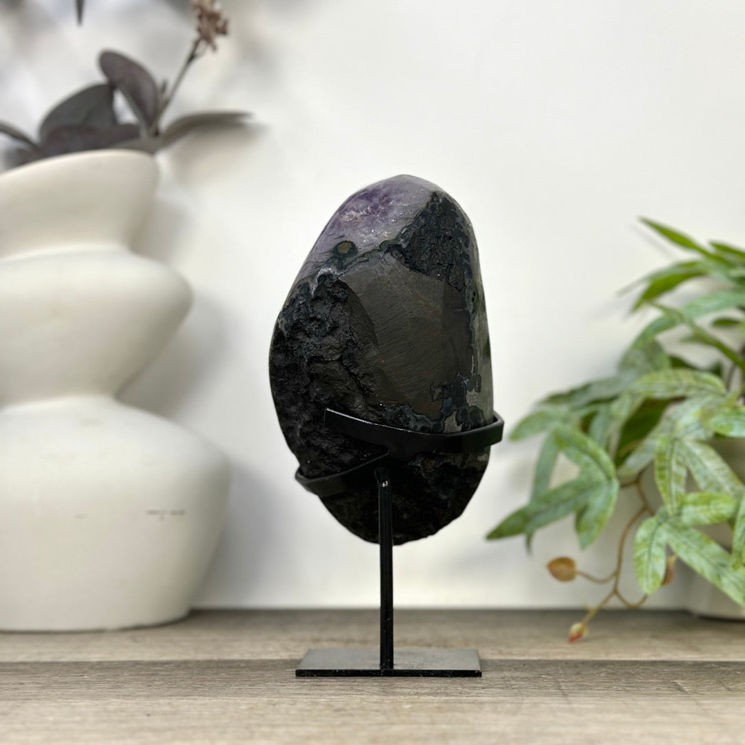 Uruguayan Amethyst Crystal Statement Piece for Home Decor - MWS3273