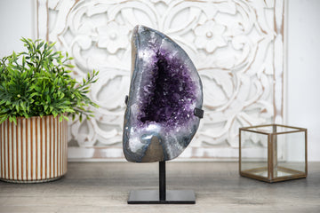 Natural Large Amethyst & Agate Geode - MWS0321