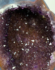 Beautiful Amethyst & Blue Agate Geode - MWS2214