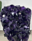 Uruguayan Amethyst Crystal Cluster with Deep Purple Crystals - MWS2942