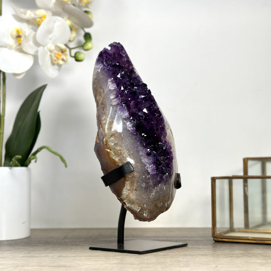 Natural Quartz &amp; Amethyst Crystal - MWS2265