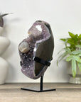 Natural Amethyst Geode with Calcite Crystal Inclusion - MWS3355