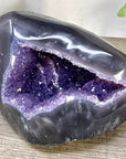 Natural Amethyst Geode with Agate Shell - STGE0098