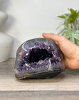 Uruguayan Polished Stone Geode - STGE0093