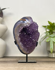 Natural Amethyst Stone with Agate Shell from Uruguay - MWS3346