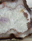 Natural Quartz Stone Slice tray for Home Decor - SLC0011