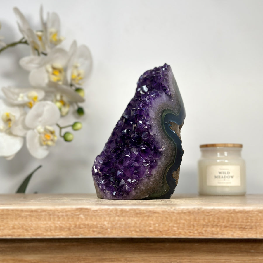 Uruguayan Natural Amethyst Crystal - CBP1125