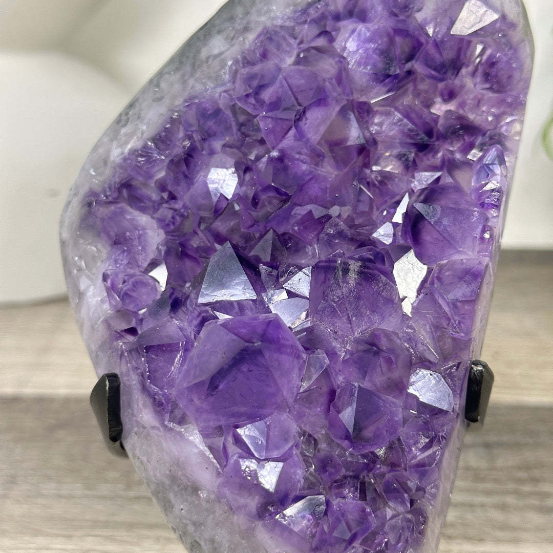Uruguayan Amethyst Cluster with Large Beautiful Crystals - MWS3334