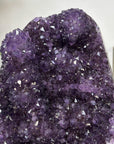 Amethyst Crystal Cluster on Stand for Home Decor Display - MWS2643