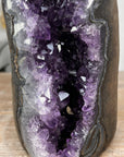 Deep purple Amethyst Geode - Cuted Self Standing Base - CBP1133