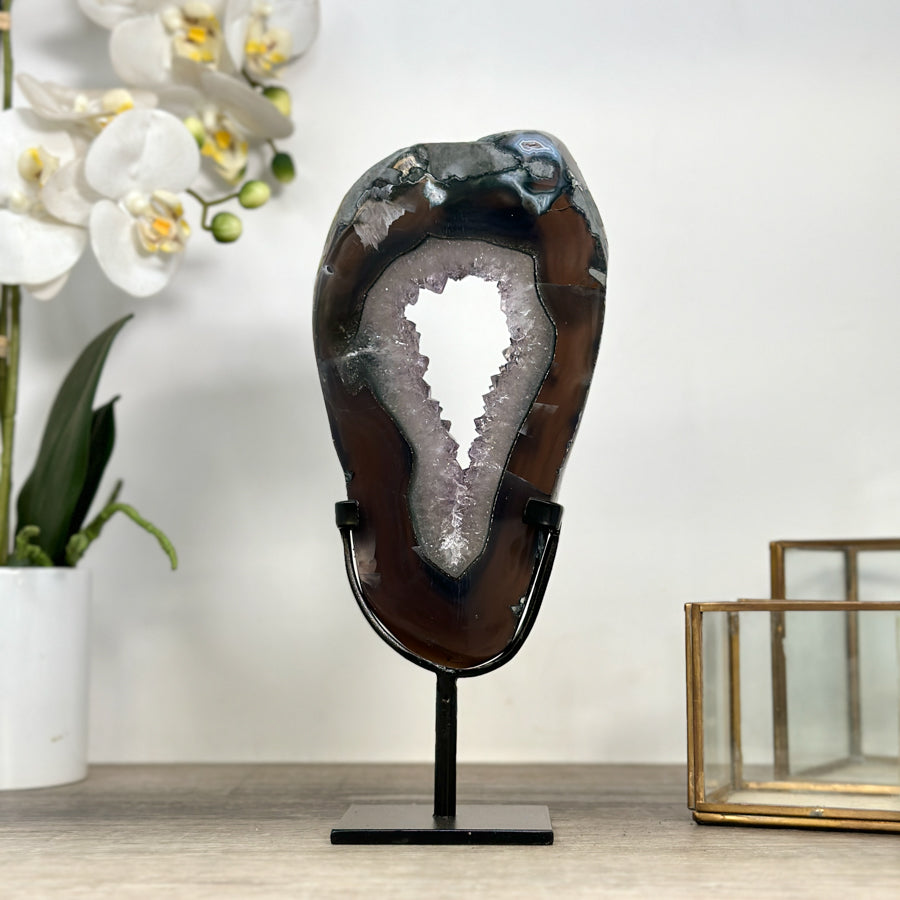 Large Agate &amp; Quartz Stone Portal