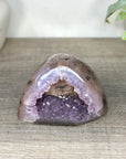 Amethyst Geode with Calcite Inclusion - STGE0104