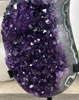 Amethyst CrystalStatemen Piece on Metal Stand - MWS3196
