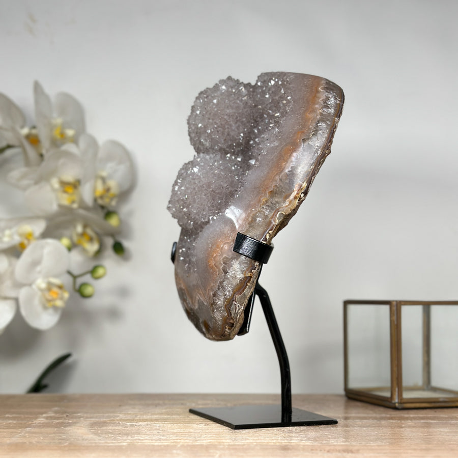 Unique Large Quartz Cluster with Stunning Stalactite Formation - MWS1796