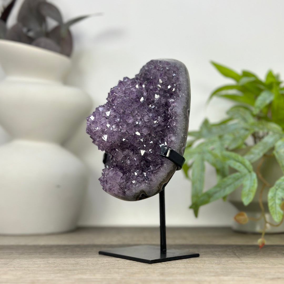 Uruguayan Amethyst Geode on Stand - MWS3303
