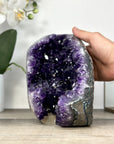 Natural Uruguayan Amethyst Selfstanding Geode - CBP1287
